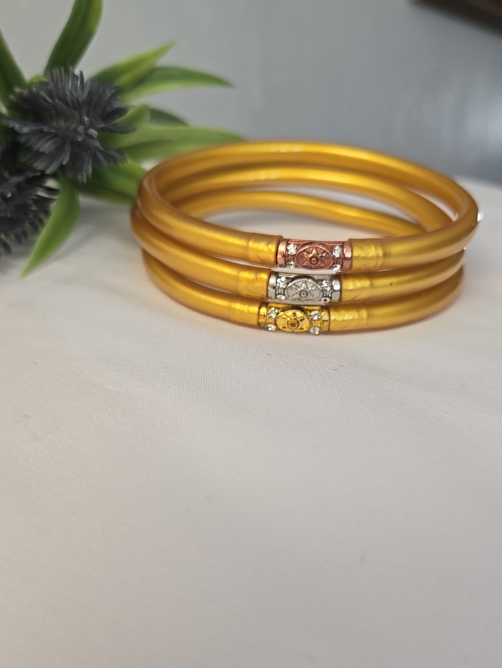 Budha All Weather Womens Bracelet. Color Gold  (Not Budhagirls)